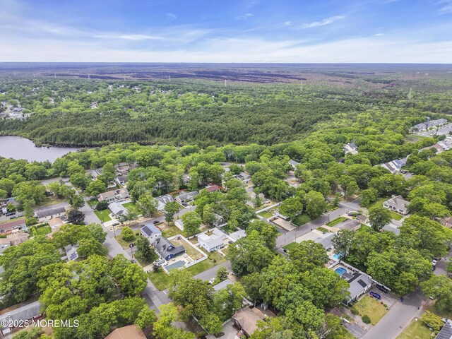 930 Devon St, Forked River, NJ 08731 - aerial view of residential area with a heavily wooded area