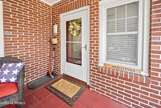 10 Fulton St, Freehold, NJ 07728 - view of exterior entry with brick siding