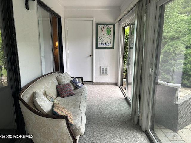 12 Medford Ct, Red Bank, NJ 07701 - sunroom / solarium featuring carpet flooring