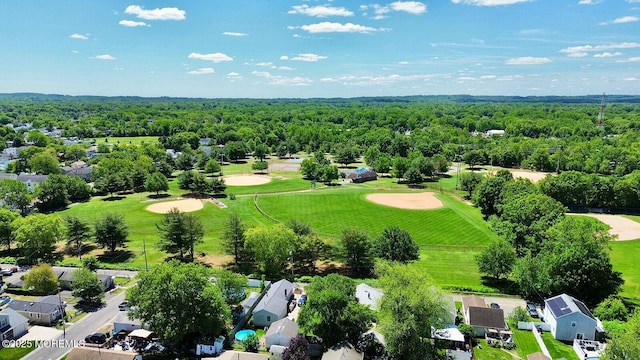 18 Neptune Pl, North Middletown, NJ 07748 - aerial perspective of suburban area featuring a heavily wooded area