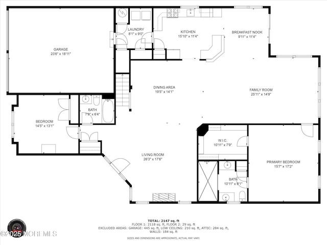 7 Jester Ct, Monroe, NJ 08831 - floor plan / room layout
