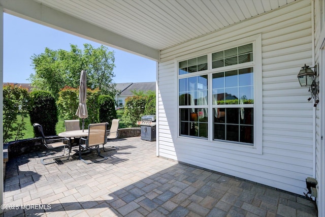 7 Jester Ct, Monroe, NJ 08831 - view of patio / terrace featuring outdoor dining space and grilling area