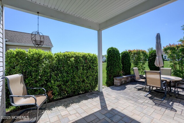 7 Jester Ct, Monroe, NJ 08831 - view of patio / terrace with outdoor dining space
