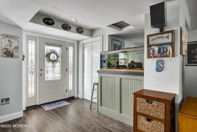 1498 Paul Blvd, Manahawkin, NJ 08050 - entryway featuring wood finished floors and baseboards