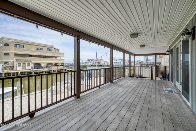 1498 Paul Blvd, Manahawkin, NJ 08050 - deck featuring a water view