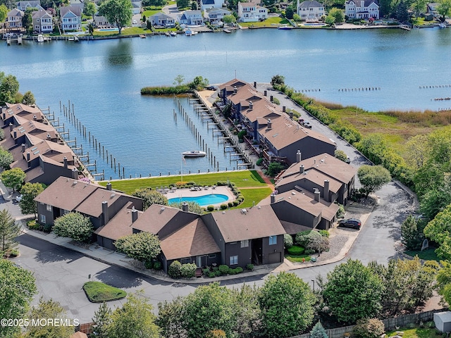 14 Sea Point Dr, Point Pleasant, NJ 08742 - aerial view of residential area featuring a large body of water