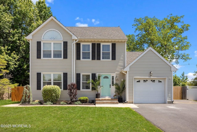 33 Red Maple Dr, Brick, NJ 08724 - view of front of house featuring driveway, a garage, and a shingled roof