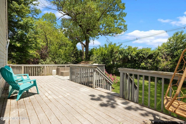 33 Red Maple Dr, Brick, NJ 08724 - view of wooden terrace
