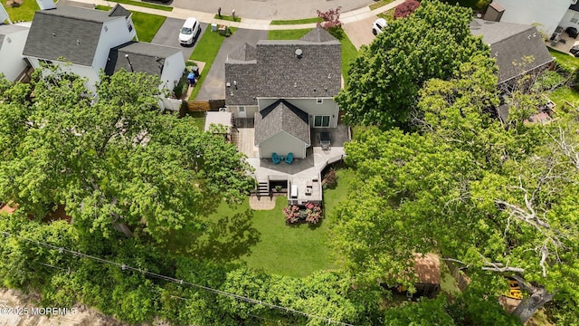 33 Red Maple Dr, Brick, NJ 08724 - view from above of property