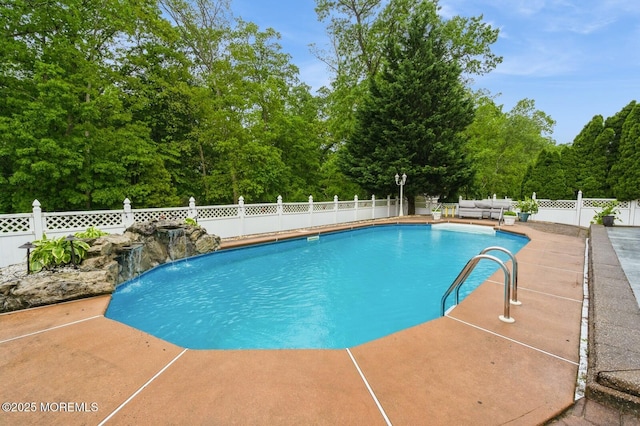 81 W Shenendoah Rd, Howell, NJ 07731 - view of pool with a patio area and a fenced backyard