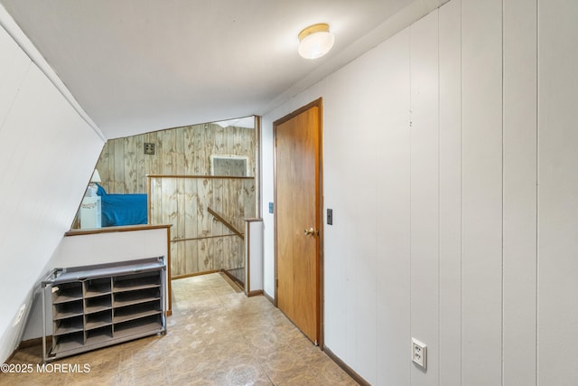 2203 Grand Central Ave Unit B, Lavallette, NJ 08735 - corridor featuring wooden walls and baseboards