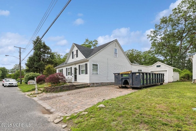 110 W 4th St, Howell, NJ 07731 - view of side of home featuring a yard
