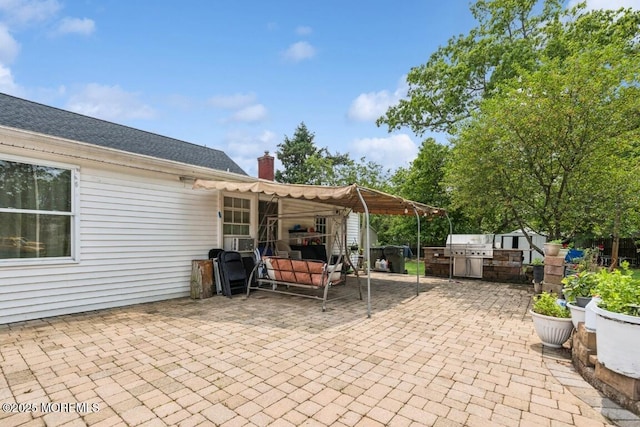 110 W 4th St, Howell, NJ 07731 - view of patio featuring area for grilling and cooling unit