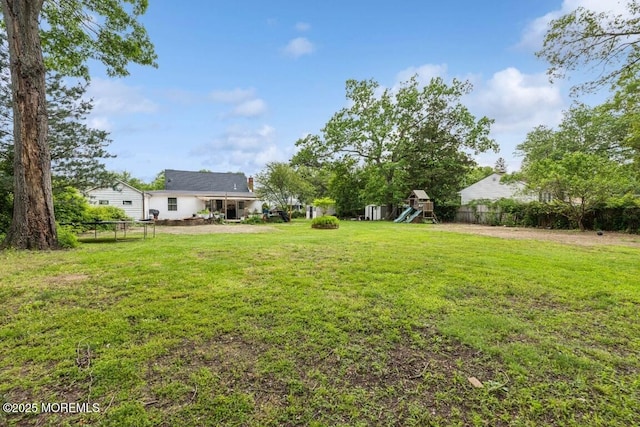 110 W 4th St, Howell, NJ 07731 - view of yard featuring a playground