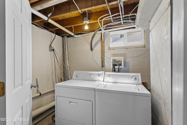 18 Hampton Rd, Howell, NJ 07731 - washroom with separate washer and dryer