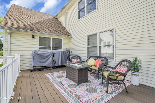 25 Glenview Rd, North Caldwell, NJ 07006 - wooden deck featuring outdoor lounge area