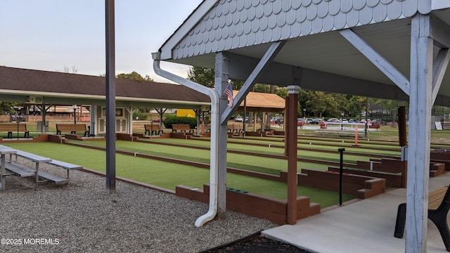 731A Chatham Ln, Manchester, NJ 08759 - surrounding community with a bocce ball area and a gazebo