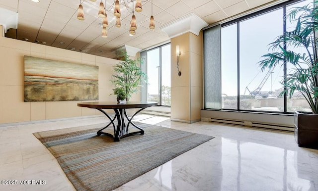 787 Ocean Ave Unit 1711, Long Branch, NJ 07740 - lobby featuring floor to ceiling windows