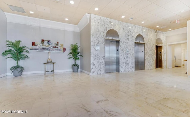 787 Ocean Ave Unit 1711, Long Branch, NJ 07740 - building lobby featuring recessed lighting