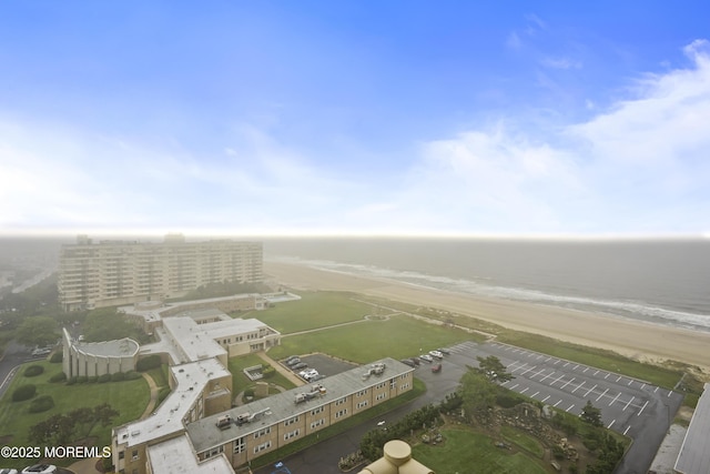 787 Ocean Ave Unit 1711, Long Branch, NJ 07740 - aerial overview of property's location with waterfront with a beach and apartment complex / building