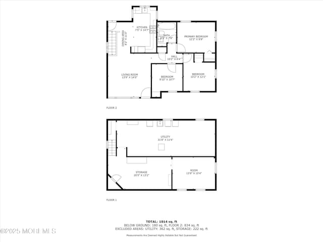 206 Arlington Ave, Union Beach, NJ 07735 - room layout