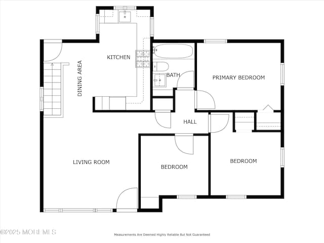 206 Arlington Ave, Union Beach, NJ 07735 - property floor plan