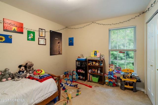 6 Foxmoor Ln, Bayville, NJ 08721 - bedroom with carpet floors and a closet