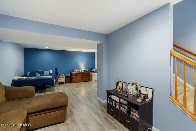 6 Foxmoor Ln, Bayville, NJ 08721 - bedroom featuring light wood-style floors and baseboards