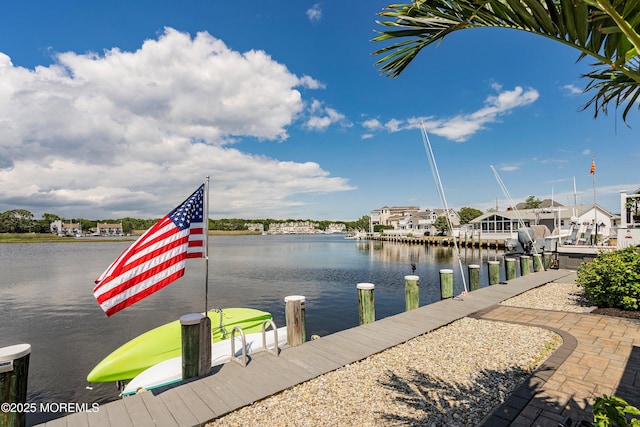 660 Fairview Ln, Forked River, NJ 08731 - dock area featuring a water view