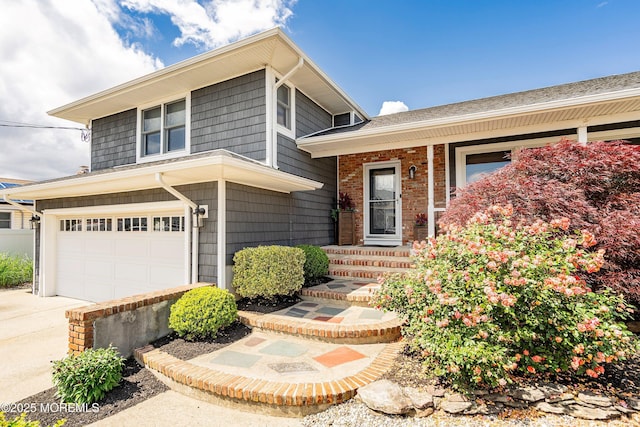 660 Fairview Ln, Forked River, NJ 08731 - view of front of property featuring driveway, a garage, and roof with shingles