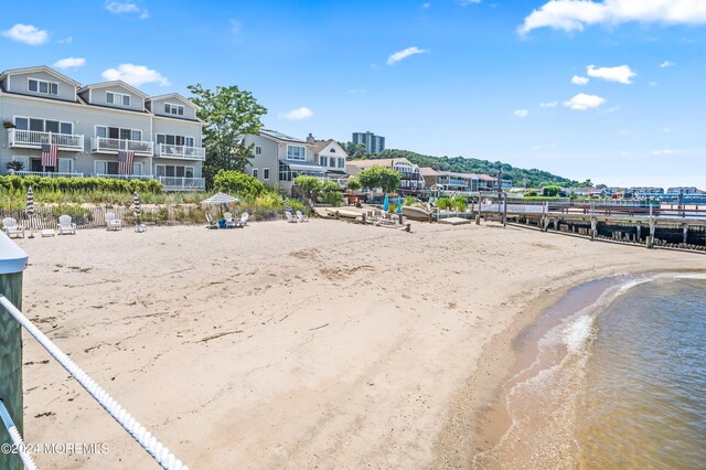 16 Beach Blvd Unit 2, Highlands, NJ 07732 - view of home's community with view of water and beach