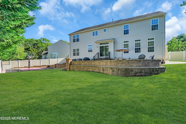 707 Cedar Point Ct, Toms River, NJ 08753 - rear view of property with entry steps