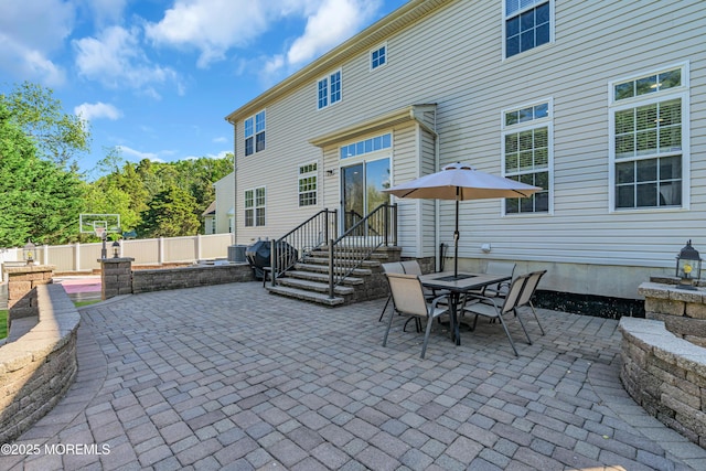 707 Cedar Point Ct, Toms River, NJ 08753 - view of patio / terrace with cooling unit