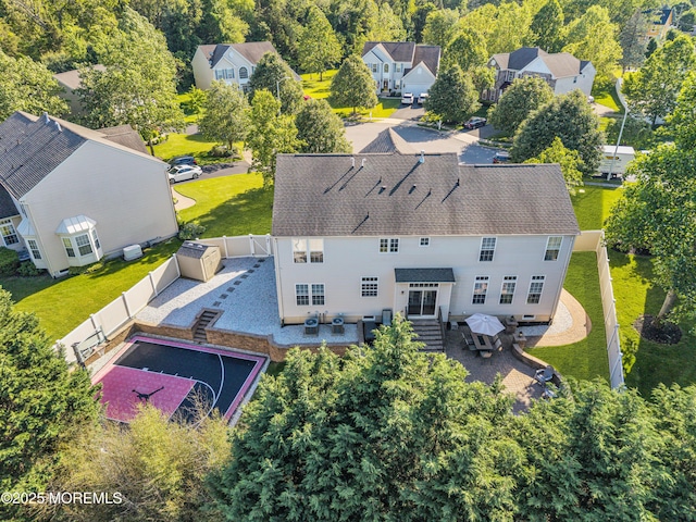 707 Cedar Point Ct, Toms River, NJ 08753 - aerial perspective of suburban area