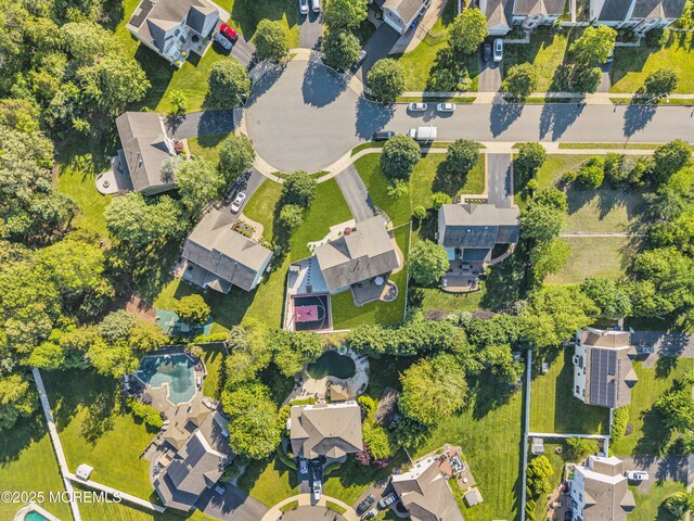 707 Cedar Point Ct, Toms River, NJ 08753 - aerial view of property and surrounding area with nearby suburban area