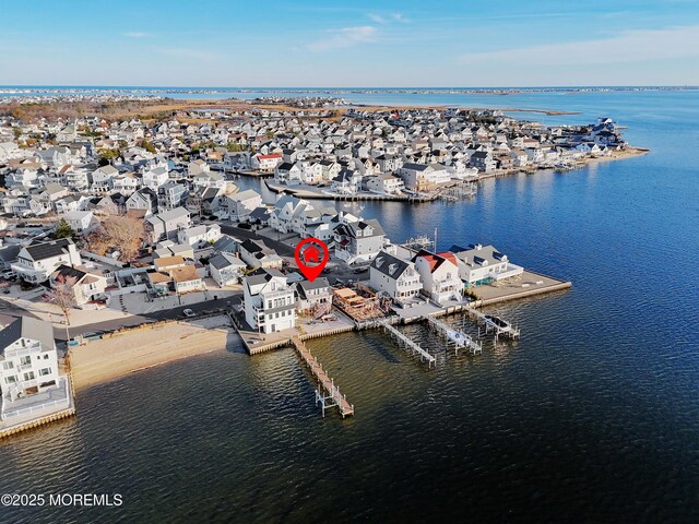 151 Shore Dr, Brick, NJ 08723 - aerial view of residential area with a nearby body of water