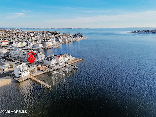 151 Shore Dr, Brick, NJ 08723 - bird's eye view of a large body of water