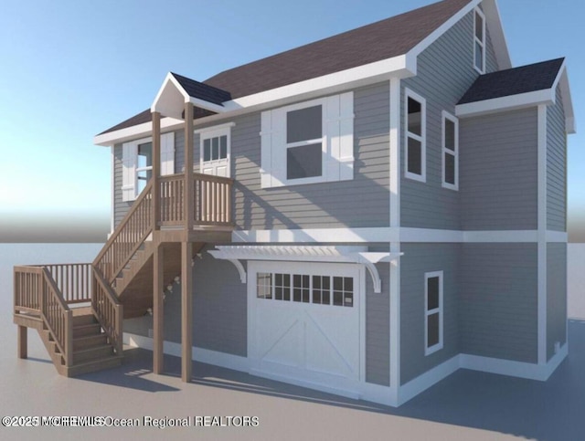 151 Shore Dr, Brick, NJ 08723 - view of front of property featuring stairway