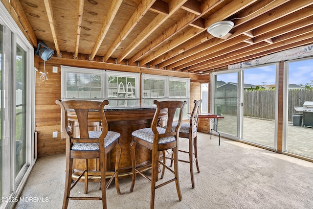 39 Scholer Dr, Union Beach, NJ 07735 - sunroom / solarium featuring a dry bar
