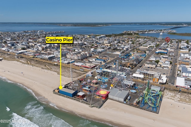 1707-1705 N Bayview Ave, Seaside Park, NJ 08752 - bird's eye view of unending shoreline