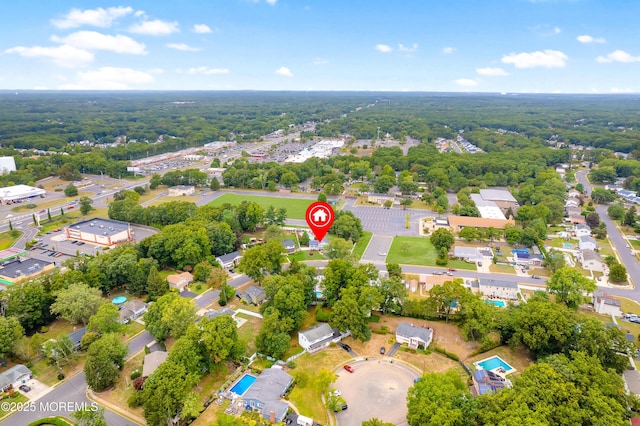 14 N Longview Rd, Howell, NJ 07731 - bird's eye view of a heavily wooded area