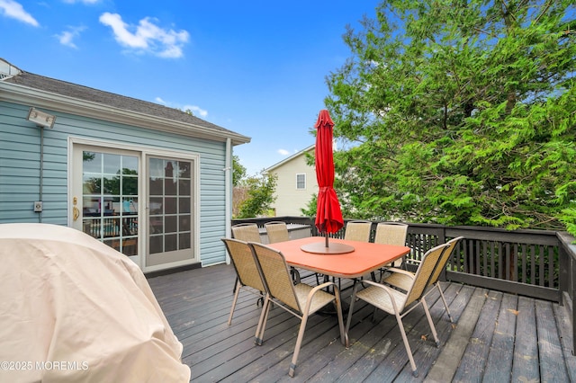 14 N Longview Rd, Howell, NJ 07731 - deck featuring outdoor dining space