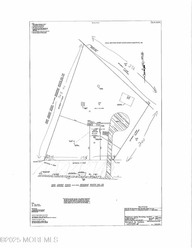2897 State Route 138, Wall, NJ 07719 - survey map / technical document