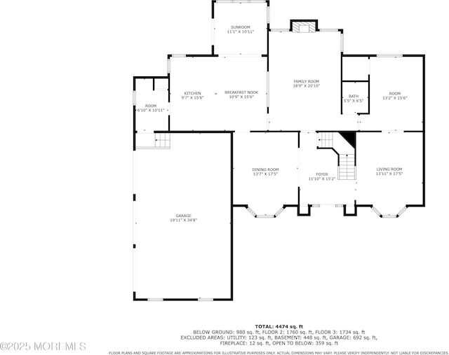 10 Emma Ln, Jackson, NJ 08527 - property floor plan