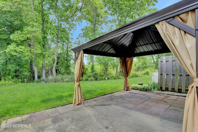 1103 Creamery Ct, Freehold, NJ 07728 - view of parking / parking lot with a gazebo