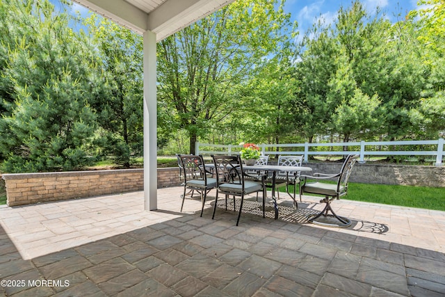 24 Beach Haven Way, Waretown, NJ 08758 - view of patio / terrace featuring outdoor dining area
