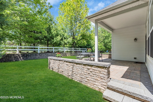 24 Beach Haven Way, Waretown, NJ 08758 - view of yard featuring a patio