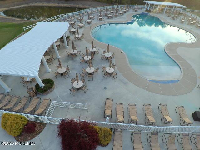 24 Beach Haven Way, Waretown, NJ 08758 - community pool featuring a patio area