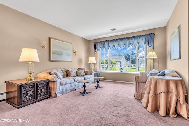 184 Pulaski Blvd, Toms River, NJ 08757 - living room with carpet flooring and baseboards