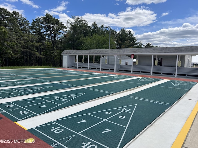 184 Pulaski Blvd, Toms River, NJ 08757 - view of home's community with uncovered parking and shuffleboard